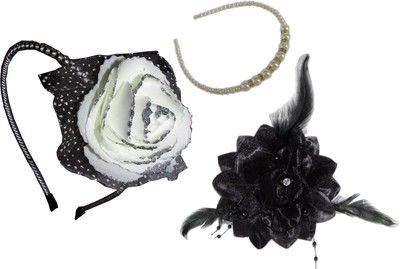 

GD Hairband and Tic-Tac Hair Accessory Set(Multicolor)