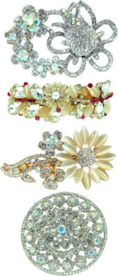 

Mansiyaorange Desginer Latest Fancy Premium Mix Combo Range Hair Pin Hair Clip(Multicolor)