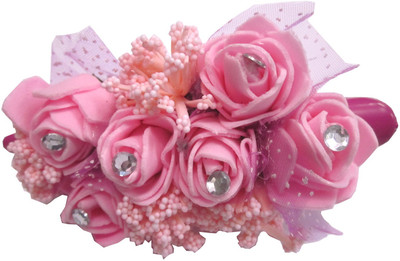 

Apeksha Arts Floral Clutcher With Flowers Hair Claw(Multicolor)