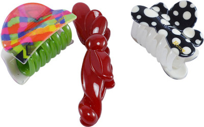 

Saamarth Impex SI-3501 Hair Claw, Banana Clip(Multicolor)