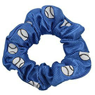 

EMC Sports "Softball" Dazzle Hair Scrunch, Royal, One Size fits All Hair Accessory Set(Multicolor)