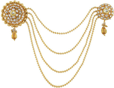 

Anuradha Art Stylish & Designer Trendy Bun Clip(Gold)