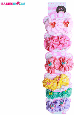 

Babies Bloom Multi-Color (Set of 6) Hair Accessory Set(Multicolor)