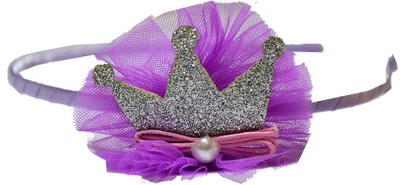 

Pikaboo Crown With A Pearl Hair Band(Purple)