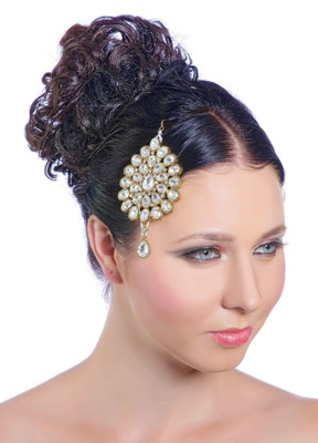 

Rich Lady designer pasa Hair Accessory Set(White)