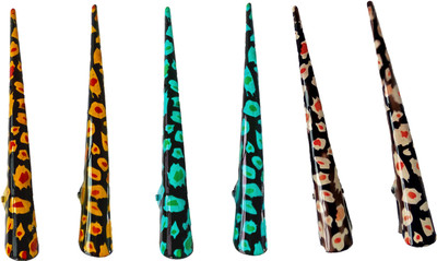 

Trendy Nuts Stylish Lady Back Pin(Multicolor)