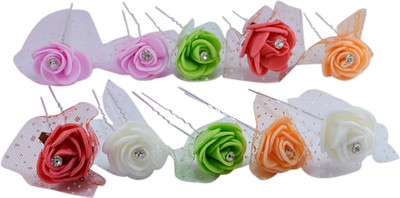 

Saamarth Impex SI-3976 Bun Clip(Multicolor)