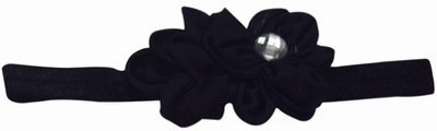 

Pinkblueindia Gorgeous Flower on Top Diamond Head Band(Black)