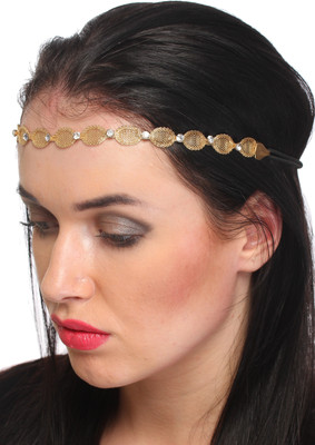 

Arise ARISE ELASTIC HAIR BAND Head Band(Gold)