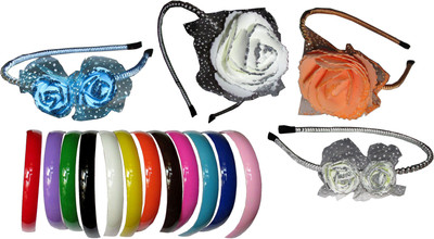 

Twinkle Floral Style Hairband Hair Accessory Set(Multicolor)