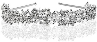 

Foxnovo Bridal Crowns Headband Crystal Tiaras for Wedding Head Band(Multicolor)