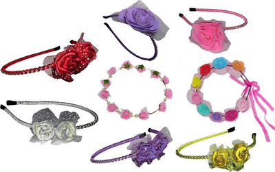 

Samyak Floral Style Hair Accessory Set(Multicolor)
