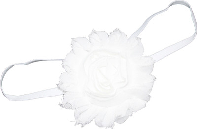 

Mamaboo Fancy look design flower Head Band(White)