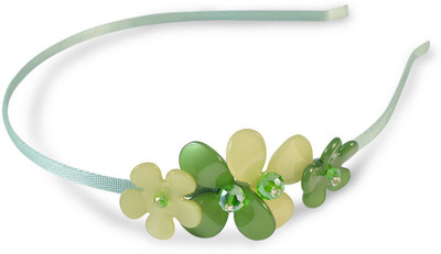 

Sarah Floral Hair Band(Green)