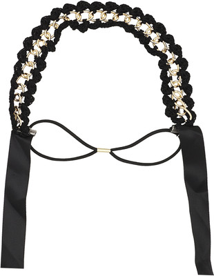 

20 Dresses Crochet Chic Hair Band(Black, Gold)