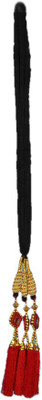 

Anahi Punjabi Praandi Braid Extension(Black, Red)