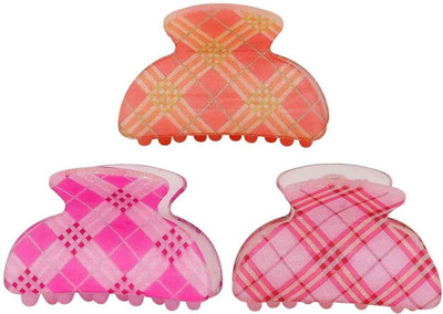 

Maayra Combo of 3 Designer Hair Claw(Multicolor)
