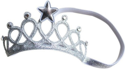 

Young & Forever Fashionable Glitter Crown Head Band(Silver)
