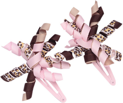 

NeedyBee Korker Bow On Snap (Pack of 2) Hair Clip(Multicolor)