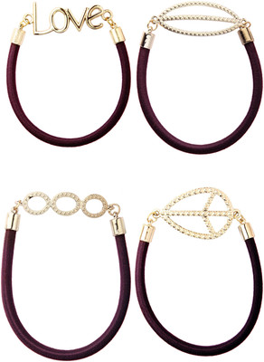 

20 Dresses Wine Love And Beyond Rubber Band(Maroon)