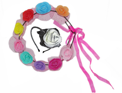 

GD Hairband with Tiara Hair Accessory Set(Multicolor)