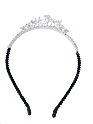 

BinnG happy Hair Band(Black, Silver)