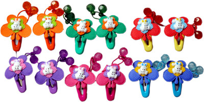 

Abhi Fancy Tik Tak Pin Hair Accessory Set(Multicolor)
