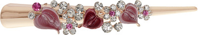 

The Ethnic Wears Ethnic yet modern Back Pin(Pink, White)