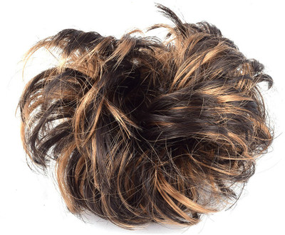 

Snupy SNUPY ELASTIC BUN Rubber Band, Hair Claw(Brown)