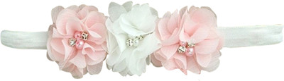 

AkinosKIDS Rosset Diamond pearl embellished Head Band(White)