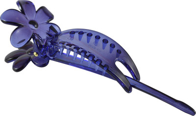 

Sarah Floral Slide-In Banana Clip(Purple)