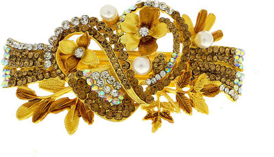 

Anuradha Art Stylish Delicate Back Pin(Gold)