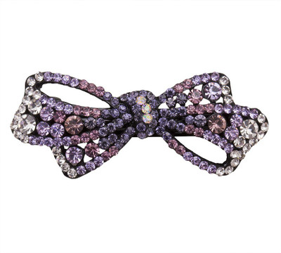 

Glitters Online Designer Purple Stone Hair Clip(Purple)