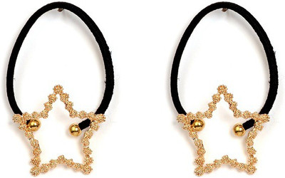 

Sagunya Starry Rubber Band(Gold, Black)