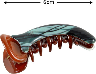 

Sarah Strip Print Hair Clip(Multicolor)