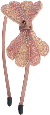 The Ethnic Wears Pretty delicate collection Hair Band(Orange)