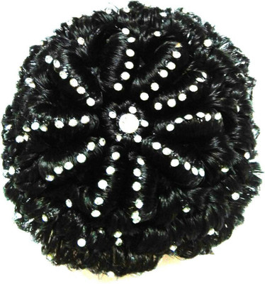 Samyak Artificial Hair Bun(Black)