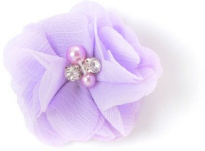 

Angel Closet Chiffon with Pearls Hair Clip(Purple)