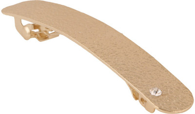 

Jazz Jewellery Toned Stone Hair Clip(Gold)