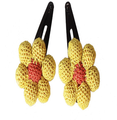 

Samoolam Beaded Flower Tic-Tac hair clips Hair Clip(Multicolor)
