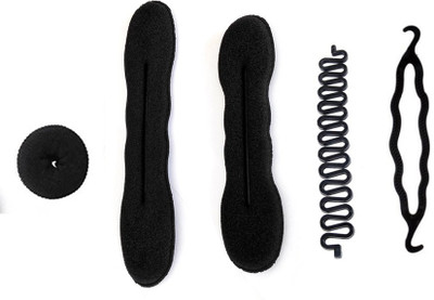 

HomeoCulture Donut Set of 5 Hair Accessory Set(Multicolor)