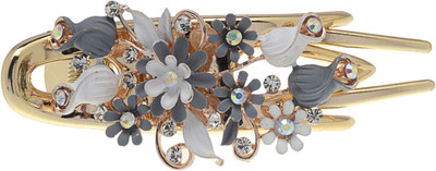 

The Ethnic Wears Ethnic yet modern Back Pin(White, Grey, Multicolor)