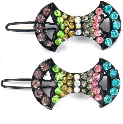 

SPM Pair Of Elegant New Hairclips13 Hair Clip(Multicolor)