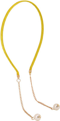 

Pink Rose Princess Charm Hair Band(Yellow)