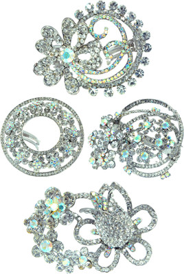

Mansiyaorange Desginer Latest Fancy Premium Mix Combo Range Hair Pin Hair Clip(Multicolor)