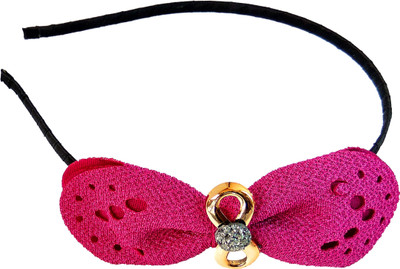 

Trendy Nuts Fabricated Butterfly Hair Band(Multicolor)