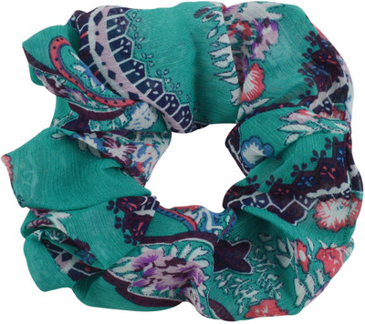 

Sarah Floral Design Rubber Band(Green)