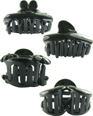 

Collana korean hair clutchers with beautiful designs. Hair Claw(Black)