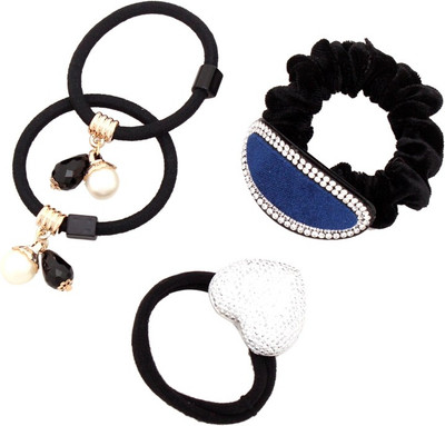 

My DT Lifestyle Stylish Hair Rubber Band(Black)