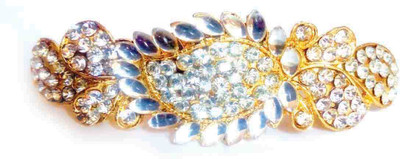 

FAB Beautiful Plastic Accessories female Clutcher-ASV Set of 1 Hair Clip(Gold)